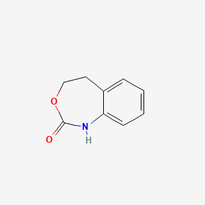 molecular formula C9H9NO2 B8528622 4,5-dihydro-3,1-benzoxazepin-2(1H)-one 