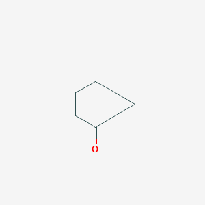 molecular formula C8H12O B085288 6-Methylbicyclo[4.1.0]heptan-2-one CAS No. 14845-41-1