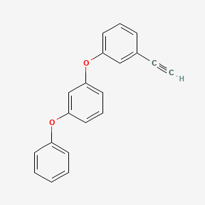 molecular formula C20H14O2 B8528894 1-Ethynyl-3-(3-phenoxyphenoxy)benzene CAS No. 75142-98-2