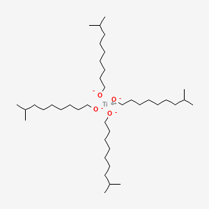 molecular formula C40H84O4Ti B8529183 Isodecanol, titanium(4+) salt CAS No. 71832-75-2