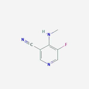 5-Fluoro-4-methylamino-nicotinonitrile