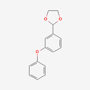 2-(3-Phenoxyphenyl)-1,3-dioxolane
