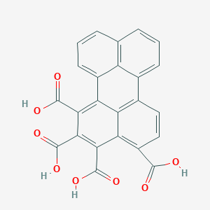 molecular formula C24H12O8 B8529265 Perylene-1,2,3,4-tetracarboxylic acid CAS No. 62239-41-2