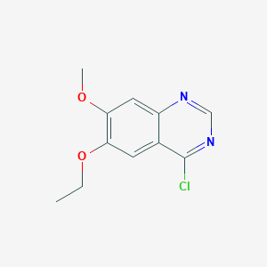 4-Chloro-6-ethoxy-7-methoxyquinazoline