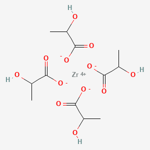 molecular formula C12H20O12Zr B8529365 Zirconiumlactate 