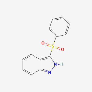 3-(benzenesulfonyl)-2H-indazole