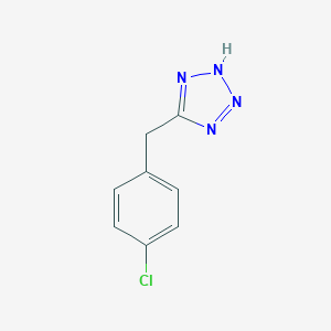 molecular formula C8H7ClN4 B085294 5-(4-氯苄基)-1H-四唑 CAS No. 14064-61-0