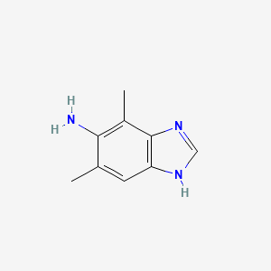 4,6-Dimethyl-1H-benzo[d]imidazol-5-amine