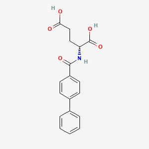 N-([1,1'-Biphenyl]-4-carbonyl)-D-glutamic acid
