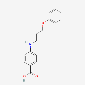 4-(3-Phenoxypropylamino)benzoic acid