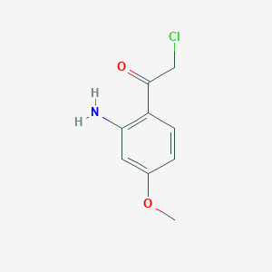 1-(2-Amino-4-methoxyphenyl)-2-chloroethanone