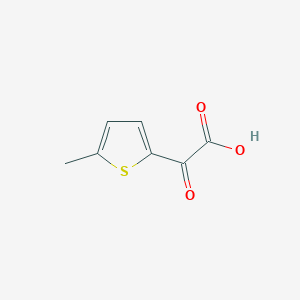 molecular formula C7H6O3S B8529618 (5-Methylthiophen-2-yl)-oxo-acetic acid 