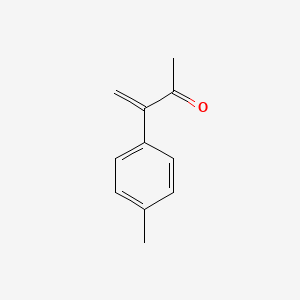 molecular formula C11H12O B8529658 3-(4-Methylphenyl)-3-buten-2-one 