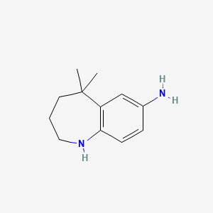 5,5-Dimethyl-2,3,4,5-tetrahydro-1H-benzo[b]azepin-7-ylamine