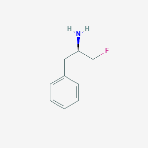 molecular formula C9H12FN B8529759 (R)-1-fluoromethyl-2-phenylethylamine 