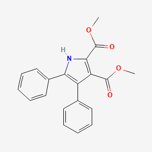 1H-Pyrrole-2,3-dicarboxylic acid, 4,5-diphenyl-, dimethyl ester