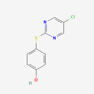 4-(5-Chloro-2-pyrimidylthio)phenol
