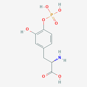 molecular formula C9H12NO7P B008530 福斯利多巴 CAS No. 101141-95-1