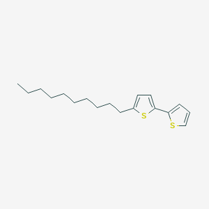 molecular formula C18H26S2 B8530636 5-Decyl-2,2'-bithiophene CAS No. 188918-00-5