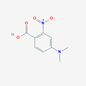molecular formula C9H10N2O4 B8531639 4-Dimethylamino-2-nitrobenzoic acid 