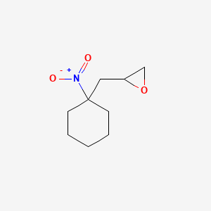 2-((1-Nitrocyclohexyl)methyl)oxirane