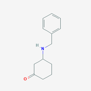 3-(Benzylamino)cyclohexanone