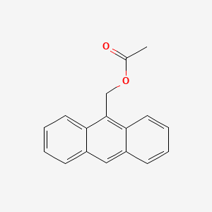 molecular formula C17H14O2 B8532117 anthracen-9-ylmethyl acetate CAS No. 16430-32-3