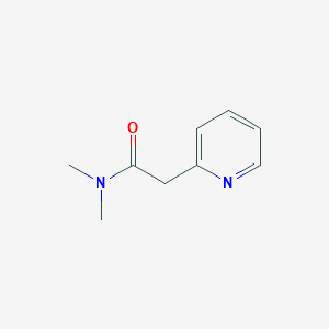 molecular formula C9H12N2O B8532192 N,N-dimethyl-(2-pyridyl)acetamide 