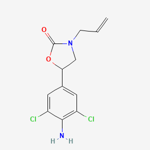 5-(4-Amino-3,5-dichlorophenyl)-3-(prop-2-en-1-yl)-1,3-oxazolidin-2-one