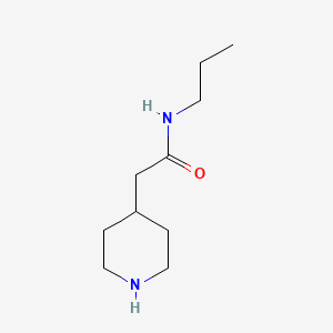 N-n-propyl-2-(piperid-4-yl)acetamide