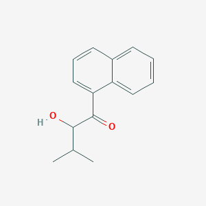 2-Hydroxy-3-methyl-1-naphthalen-1-yl-butan-1-one