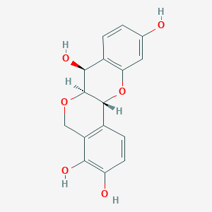 molecular formula C16H14O6 B085323 Mopanol B CAS No. 13245-00-6