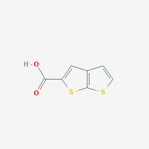 molecular formula C7H4O2S2 B085327 Thieno[2,3-b]thiophene-2-carboxylic acid CAS No. 14756-75-3