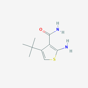 2-Amino-3-aminocarbonyl-4-tert.-butyl-thiophene