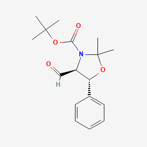 tert-Butyl (4S,5R)-4-formyl-2,2-dimethyl-5-phenyloxazolidine-3-carboxylate