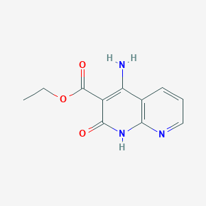 4-Amino-1,2-Dihydro-2-Oxo-1,8-Naphthyridine-3-Carboxylic Acid Ethyl Ester