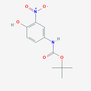 tert-butyl N-(4-hydroxy-3-nitrophenyl)carbamate