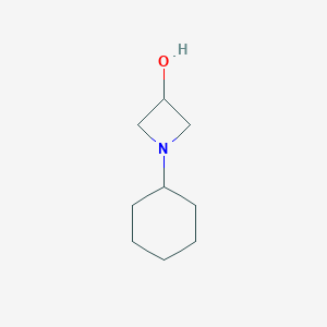 3-Azetidinol, 1-cyclohexyl-