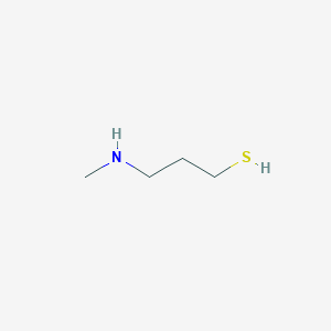 molecular formula C4H11NS B8533069 1-Methylamino-3-propanethiol 