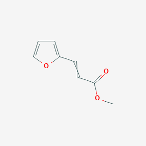 molecular formula C8H8O3 B8533131 Methyl 3-(furan-2-yl)prop-2-enoate 
