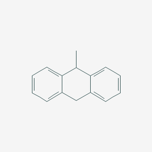 molecular formula C15H14 B8533180 9-Methyl-9,10-dihydroanthracene CAS No. 17239-99-5