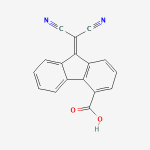 9-(Dicyanomethylidene)-9H-fluorene-4-carboxylic acid