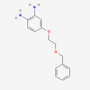 4-[2-(Benzyloxy)ethoxy]benzene-1,2-diamine