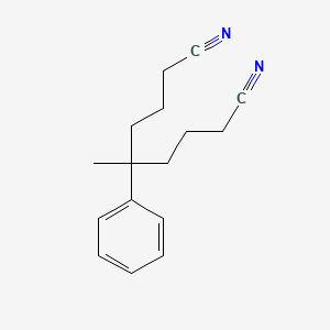 5-Methyl-5-phenylnonanedinitrile