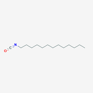 molecular formula C14H27NO B8533823 Tridecyl isocyanate CAS No. 39843-07-7