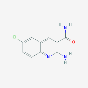 6-Chloro-2-Aminoquinoline-3-Carboxamide