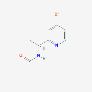 N-(1-(4-bromopyridin-2-yl)ethyl)acetamide