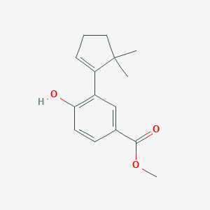 Methyl 3-(5,5-dimethylcyclopent-1-enyl)-4-hydroxybenzoate