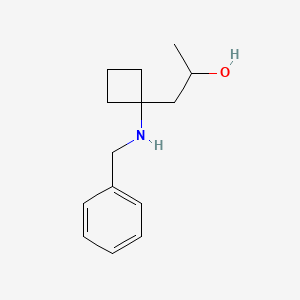 1-[1-(Benzylamino)cyclobutyl]-2-propanol