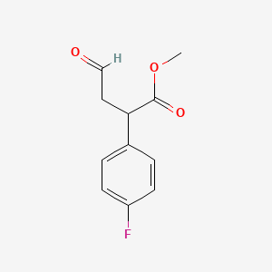 2-(4-Fluoro-phenyl)-4-oxo-butyric acid methyl ester